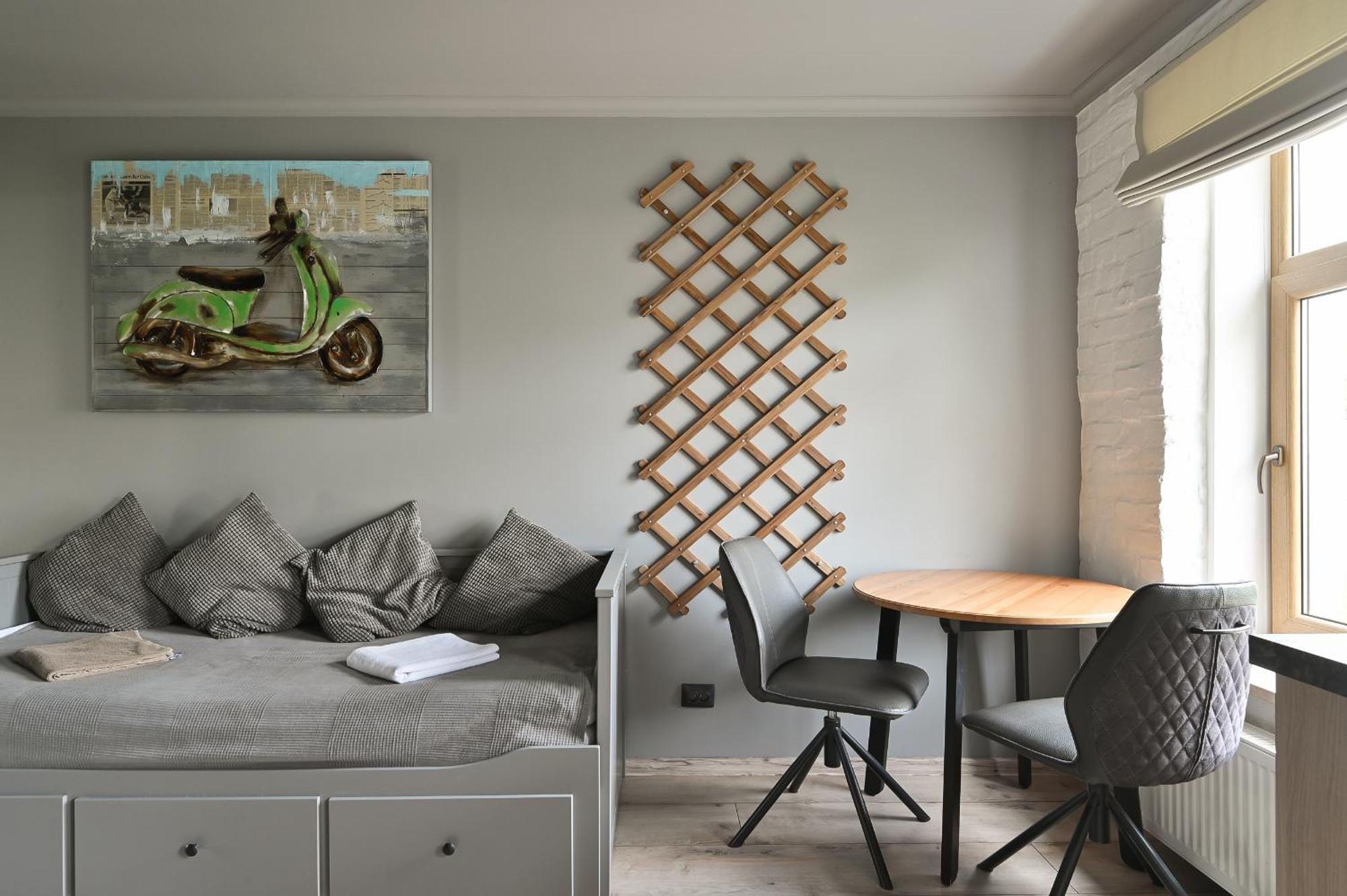 Loft Design Studio Apartment & Free Parking Riga Bagian luar foto